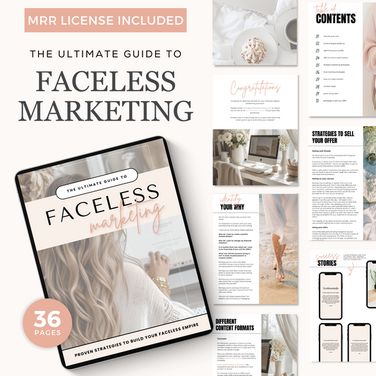 The Ultimate Guide to Faceless Marketing